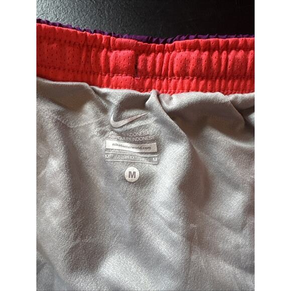 Nike Women's Purple Dri-Fit Running Shorts Athletic, Size Medium - Picture 5 of 6